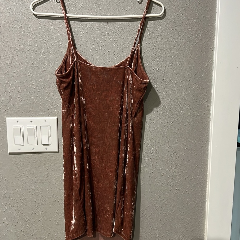 Velvet Mini Dress - Picture 3 of 5
